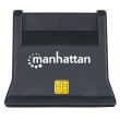 Card reader MANHATTAN Upright za Smart kartice - USB, black 21711