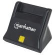 Card reader MANHATTAN Upright za Smart kartice - USB, black 21712