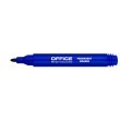 Marker permanentni 1,5-3mm  Office products okrugli vrh plavi 28444