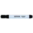 Marker za bijelu ploču 1-3mm Office products okrugli vrh crni 26334