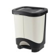 Kanta za otpatke s pedalom pvc 21l za razdvajanje otpada, set 2 kante 29435