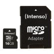 Memorijska kartica Micro Secure Digital 16GB INTENSO UHS-I SDHC + Adapter 21785