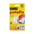 Ljepilo jastučići 65gr Patafix Tac UHU 48810 80/1 bijeli 19236