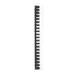 Spirala plastična za uvez do 180 listova 22mm 50/1 okrugla crna 19733