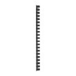 Spirala plastična za uvez do 120 listova 16mm 100/1 okrugla crna 20600