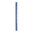 Spirala plastična za uvez do 120 listova 16mm 100/1 okrugla plava 20602