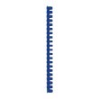 Spirala plastična za uvez do 150 listova 19mm 100/1 okrugla plava 20604