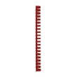 Spirala plastična za uvez do 180 listova 22mm 50/1 okrugla crvena 20607