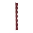 Spirala plastična za uvez do 245 listova 28mm 50/1 okrugla crvena 20624