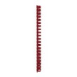 Spirala plastična za uvez do 280 listova 32mm 50/1 ovalna crvena 20631
