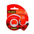 Selotejp uredski 19/7,5 nevidljivi Scotch 3M Crystal na stalku 17089