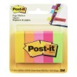 Zastavica 50x15mm 5x100 listova papirnata Post-it 3M 670-5N 5 boja 20875