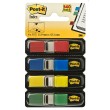 Zastavica 43,1x11,9mm 4x35 listova film poluprozirni Post-it 3M 683-4 4 boje 20835