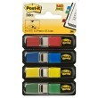Zastavica 43,1x11,9mm 4x35 listova film poluprozirni Post-it 3M 683-4 4 boje 20836