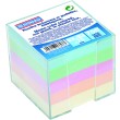 Kocka pvc s papirom 95x95x95mm Donau 7491001-99 pastel papiri 19194