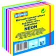 Blok samoljepljivi  76x76mm 400 listova Donau mix neon 26855