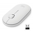 Miš LOGITECH M350 Pebble Wireless & Bluetooth Silent - White 22039