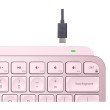 Tipkovnica LOGITECH MX Keys Mini Wireless - rose 28112