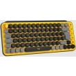 Tipkovnica LOGITECH POP Keys Mechanical w/ emoji key - Blast Yellow 30075