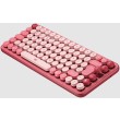 Tipkovnica LOGITECH POP Keys Mechanical w/ emoji key - Heartbreaker Rose 30071