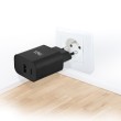 Adapter za napajanje T'nB 220V=>USB Type C + A - kucni punjac 3A - brzi - 30W 26711