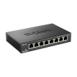Mrežni switch 10/100/1000Mbps 8 portni D-LINK DGS-108/E metal case 24480