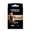 Baterija DURACELL OPTIMUM Extra Power AA 4/1 25973