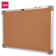 Ploča plutena zidna 90x60cm Deli E39053 aluminijski okvir 20096