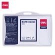 Etui za ID kartice 85x53mm s pvc kvačicom i vezicom Deli 5744 1/1 20234
