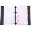 Etui za posjetnice 180 posjetnica s gumicom Deli 5778 crni, plavi 20962