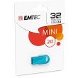 USB 2.0 Flash drive 32GB EMTEC D250 Mini Blue 26319