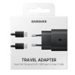 Adapter za napajanje SAMSUNG - kućni punjač + kabel USB Type-C 25W brzi - crni 22594