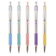 Olovka kemijska Zebra F301 0,7 pastel plava, plavi ispis 30253