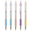 Olovka kemijska Zebra F301 0,7 pastel ljubičasta, plavi ispis 30259