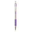 Olovka kemijska Zebra F301 0,7 pastel ljubičasta, plavi ispis 30258