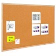 Ploča plutena zidna 40x30cm Bi-Office natur drveni okvir 26187