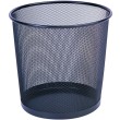 Koš za smeće žičani M 12L fi-265 mm, h-280 mm crni 26327