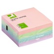 Blok samoljepljivi  76x76mm 400 listova Q-Connect KF01347 mix pastel 16755