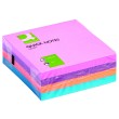Blok samoljepljivi 76x76mm 320 lista Q-Connect KF02514 mix intenziv 16757