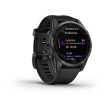Smart watch GARMIN Fenix 7S SOLAR Tamnosivi s crnim remenom - 010-02539-13 25039