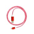 Kabel USB tip A-M<=>USB tip C-M  1.0m 2A LED crveni - PLATINET 28629