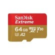 Memorijska kartica Micro Secure Digital  64GB SANDISK Extreme SDXC + adapter 30442