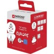 Adapter naponski Euro utikač univerzalni putni World to Europe - SKROSS 27309