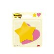 Blok samoljepljivi Star and Heart 70x72mm 2x30 listova Post-it 3M 23344