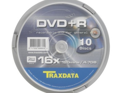 DVD+R medij TRAXDATA 4.7GB 16x speed Spindle 10/1