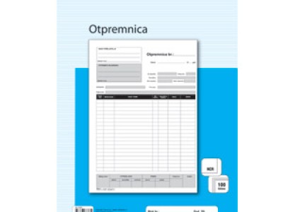 TI.I-23a/ncr Otpremnica A4 blok od 100 listova