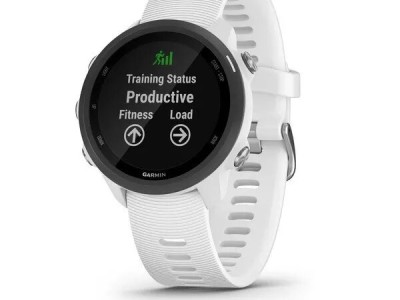 Smart watch GARMIN Forerunner 245 Music White Black - 010-02120-31