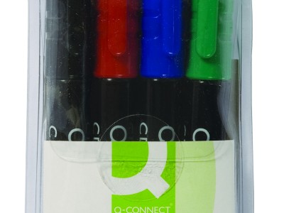 Marker permanentni 1,0mm CD/DVD 4/1 Q-Connect