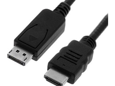 Kabel DisplayPort-M=>HDMI-M 2m - ROLINE Value (v1.1)