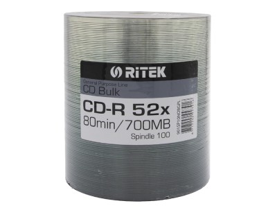 CD-R medij TRAXDATA 700MB 48x speed 100/1 bulk silver